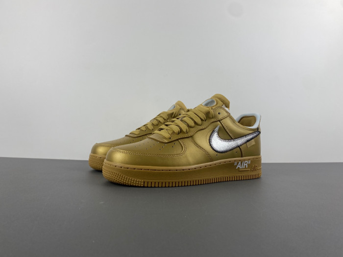 Nike Air Force 1 Low OFW Gold AO4297-800