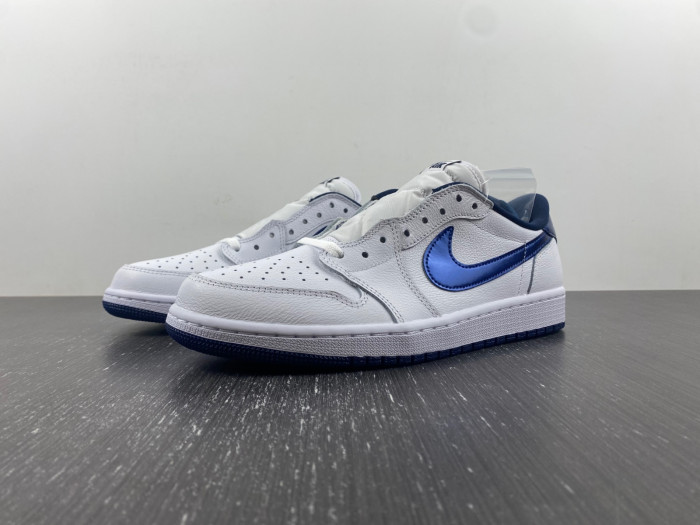 Air Jordan 1 Retro Low Metallic Blue 705329-106