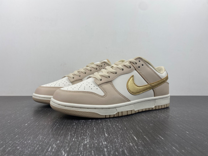 Nike Dunk Low Phantom Metallic Gold (Women''s) DX5930-001