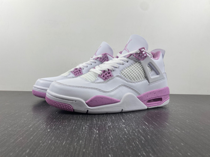 Air Jordan 4 White and Pink CT8527-107
