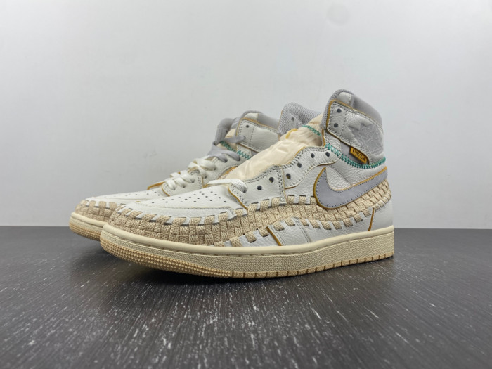 air jordan 1 retro high og sp union bephie''s beauty S*pply woven sail fd2565-100