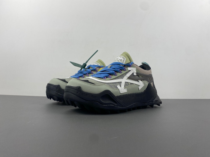 OFW C/O ODSY-1000 SNEAKER grey blue and white