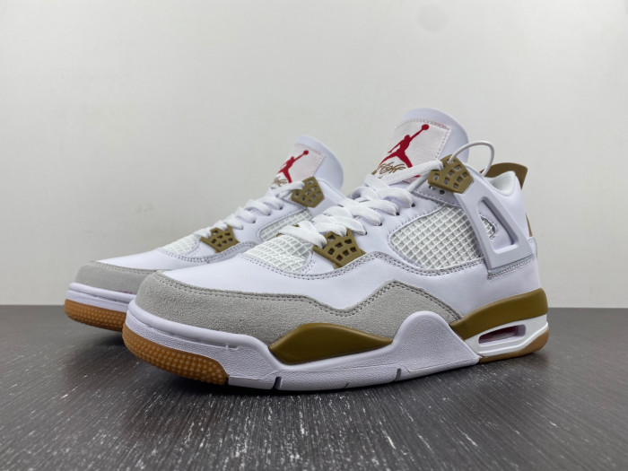 Nike SB x Air Jordan 4 Yellow and White DR5415-120