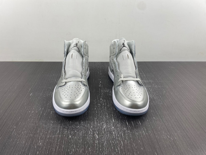Air Jordan 1 High Golf Gift Giving Metallic Silver FD6815-001