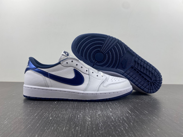 Air Jordan 1 Retro Low Metallic Blue 705329-106