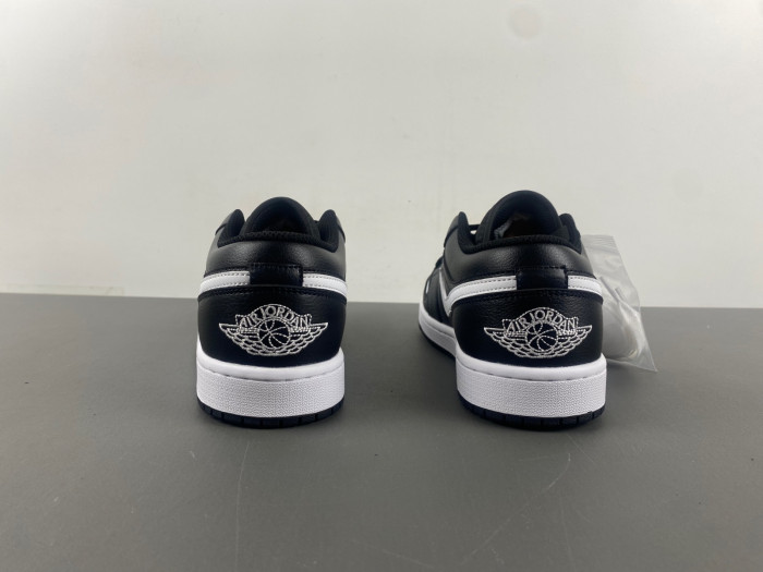 Air Jordan 1 Low Black White Grey 553558-043