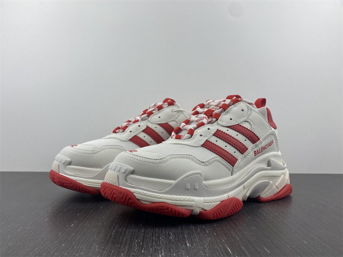 BLCG Sneaker Triple.s.Gomma white red 710021 W5RH1 0677