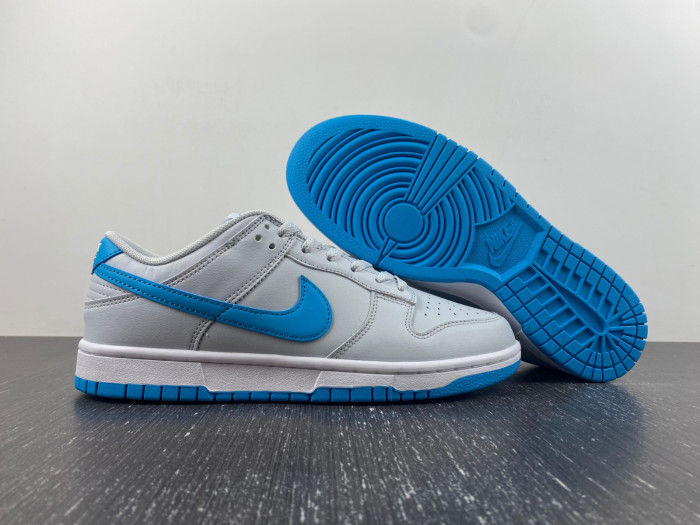 Nike Dunk Low Retro Pure Platinum Blue Lightning DV0831-001
