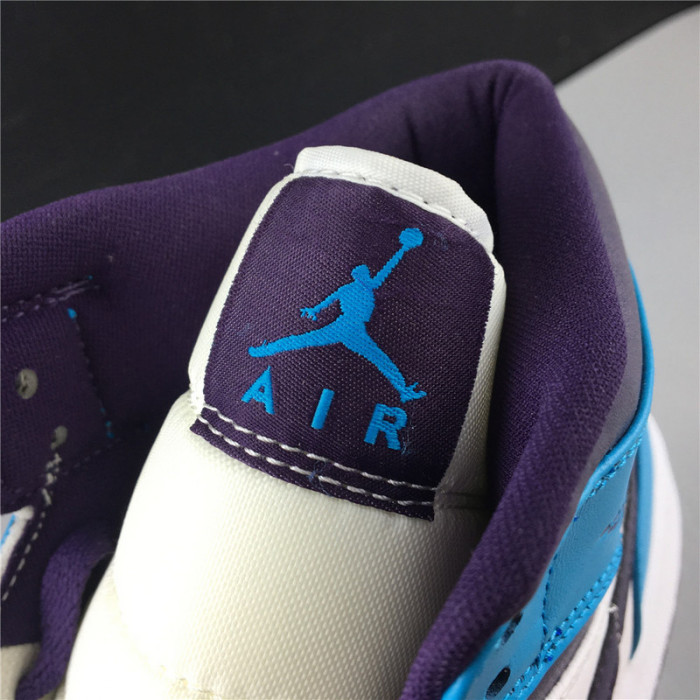 Jordan 1 Mid Hornets 554724-415
