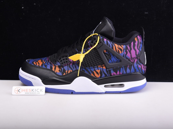 Air Jordan 4 GS Tiger Camo Rush Violet BQ9043-005