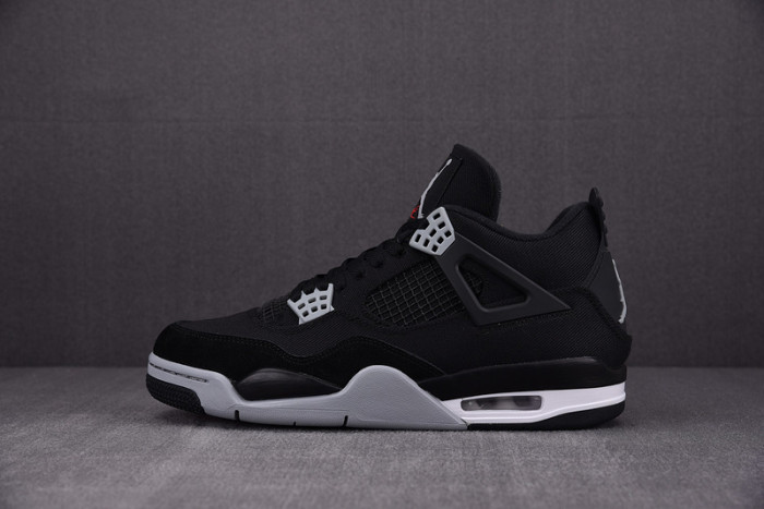 Air Jordan 4 Black Canvas DH7138-006