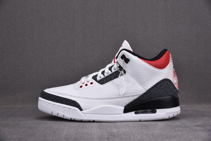 Air Jordan 3 Retro SE-T CO JP Fire Red Denim CZ6433-100
