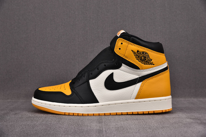 Air Jordan 1 High OG "Yellow Toe" 555088-711