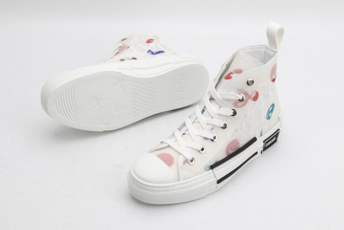 D10R B23 Oblique High Top Sneaker