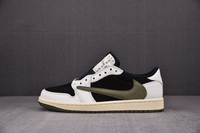 Travis Scott x Air Jordan 1 Low OG Olive DZ4137-106