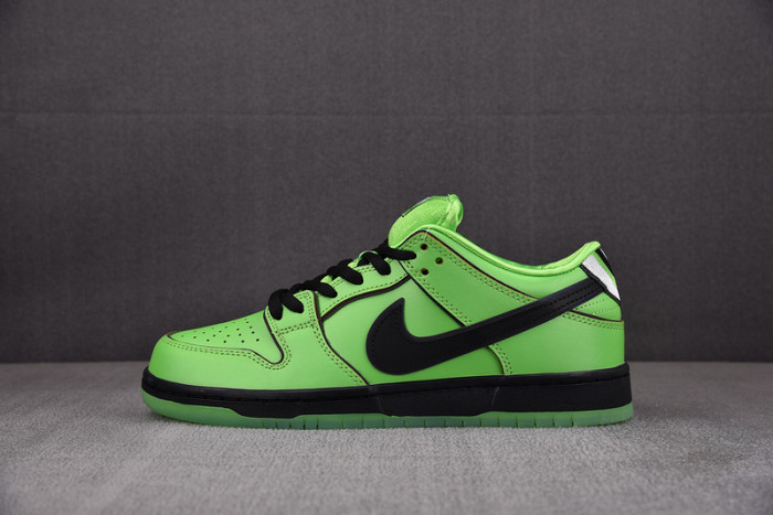 Nike The Powerpuff Girls x Dunk Low Pro SB QS ''Buttercup'' FZ8319 300