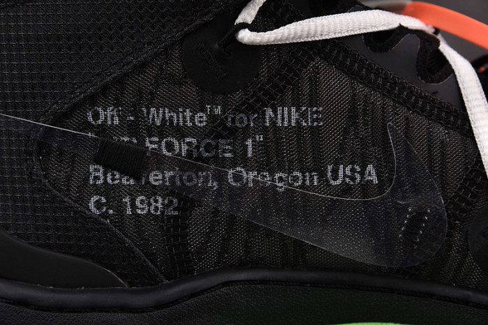 Nike Air Force 1 Mid OFW Black DO6290-001