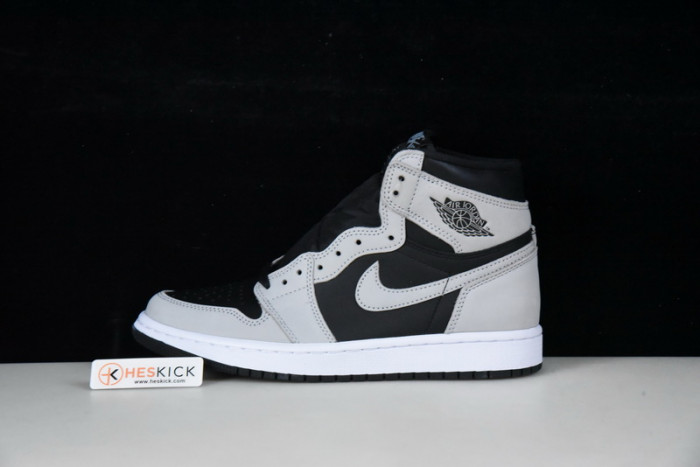 Air Jordan 1 Retro High Black White Light Smoke Grey 555088-035