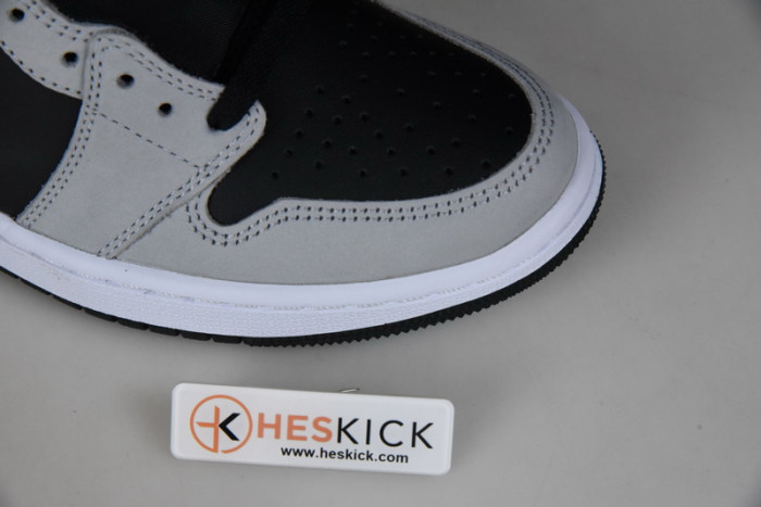 Air Jordan 1 Retro High Black White Light Smoke Grey 555088-035