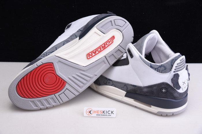 AIR JORDAN 3 KAWS COMPANION GREY