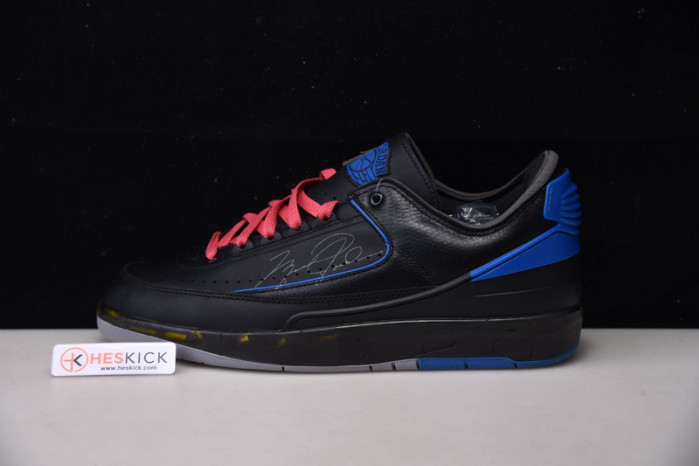 Air Jordan 2 Retro Low SP OFW Black Blue DJ4375-004