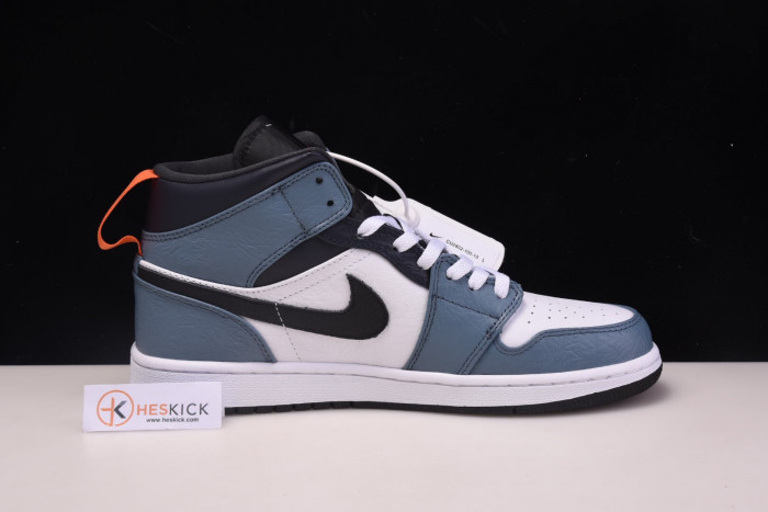 F**etasm x jordan 1 mid fearless blue white cu2802-100