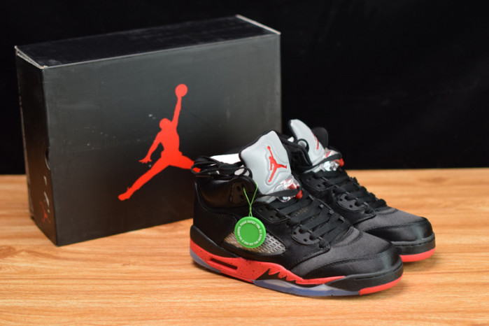 Air Jordan 5 Satin Bred 136027-006